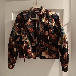 Ulla Johnson floral print quilted jacket